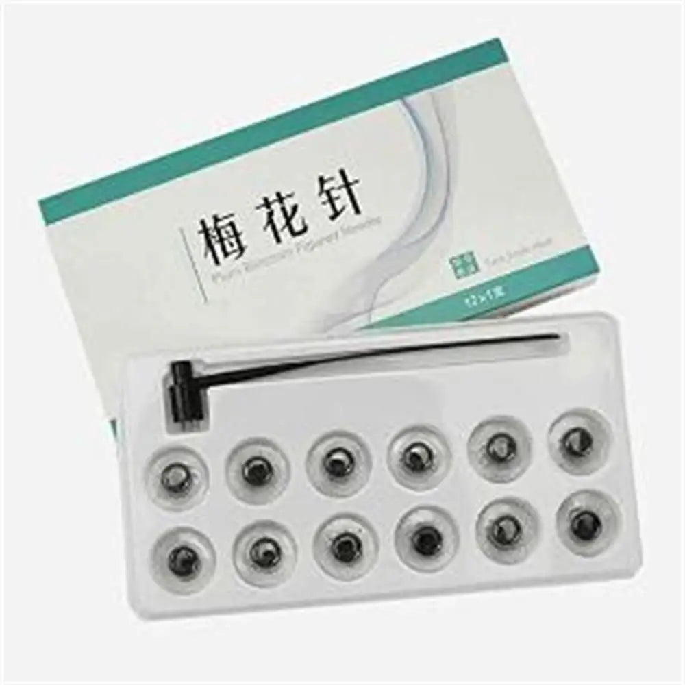 to Use for Home Use Plum Blossom Dermal Hammer 7 Star Needle Seven Star Needle Set Dermal Needle Bloodletting Needle for Beauty