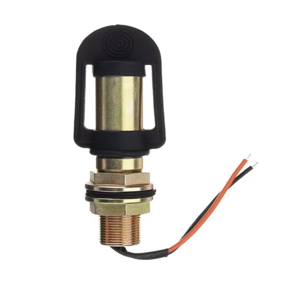 JALN7 12V/24V Dual Voltage LED Strobe Beacon - 360° Rotating Amber Warning Light for Trucks, Trailers & Marine Vehicles