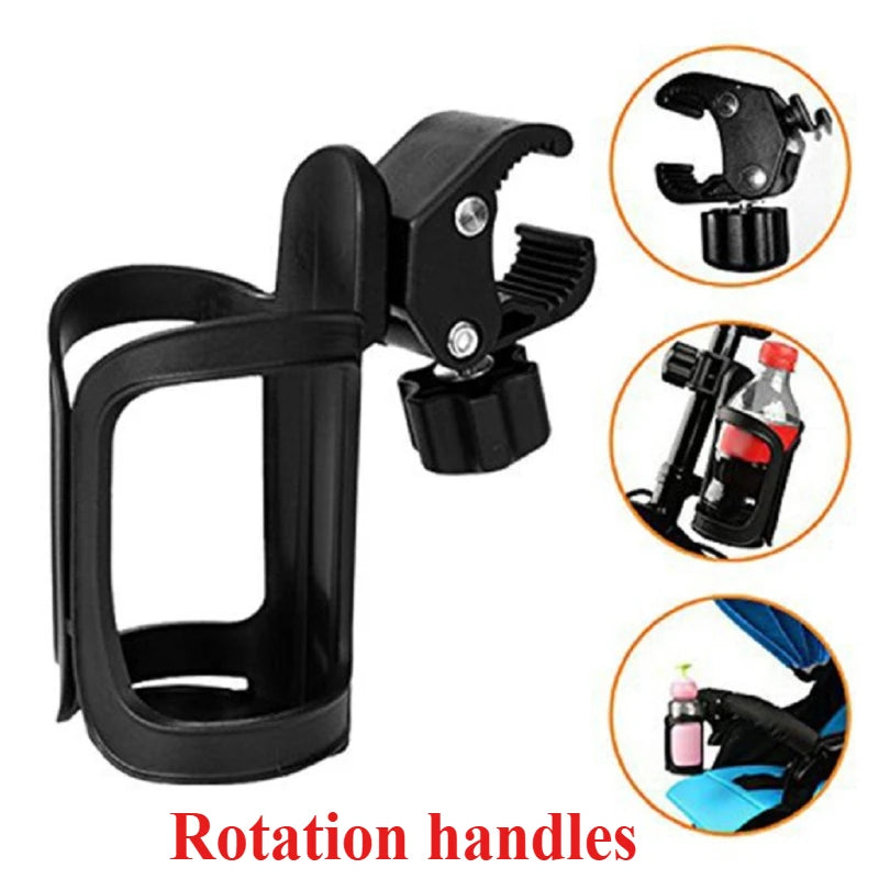 Motorcycle Bicycle Water Bottle Holder Multifunctional Baby Stroller Outdoor Cycling Universal Cup Rack Bicycle Accessories