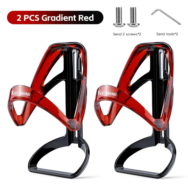 WEST BIKING Bicycle Bottle Cage Lightweight High Toughness Cycling Water Bottle Holder Drink Cup Stand MTB Road Bike Accessories