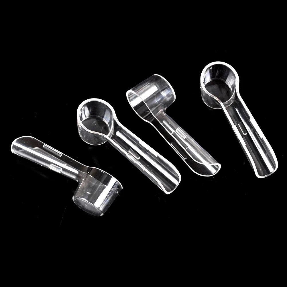 4Pcs Dustproof Electric Toothbrush Head Protective Cover Cap For Keeping Dust