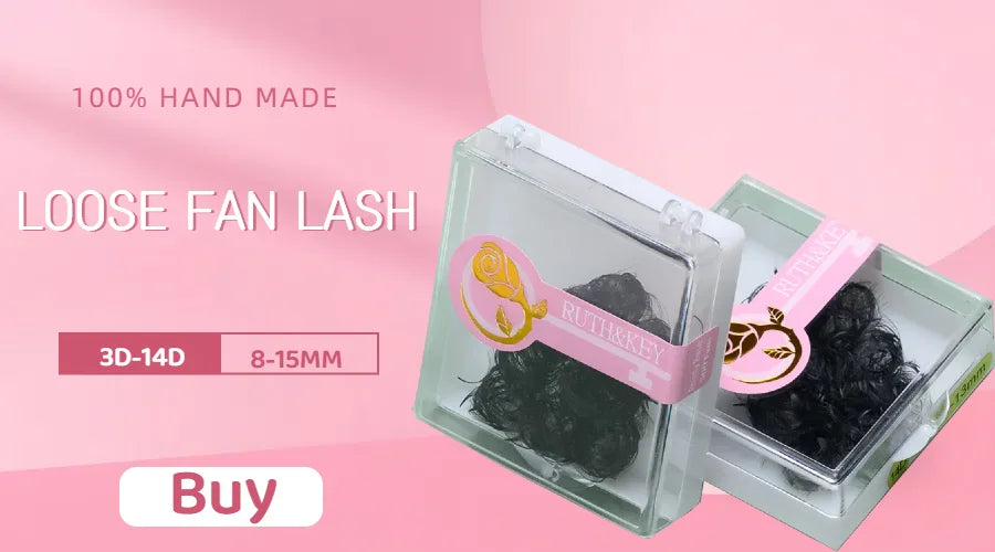 2000 Fans 0.05 0.07 Mix C D Lash Promade Russian Volume Natural Handmade 8D 12D 14D Ultra Speed Top Premade  Lashes Extensions