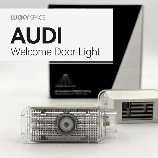 Welcome Light For Audi Door Icon HD A1 A3 A4L A5 A6L A7L A8 Q3 Q5 Q7 Q8 TT A8 R8 Automotive Parts LED Projection Atmosphere