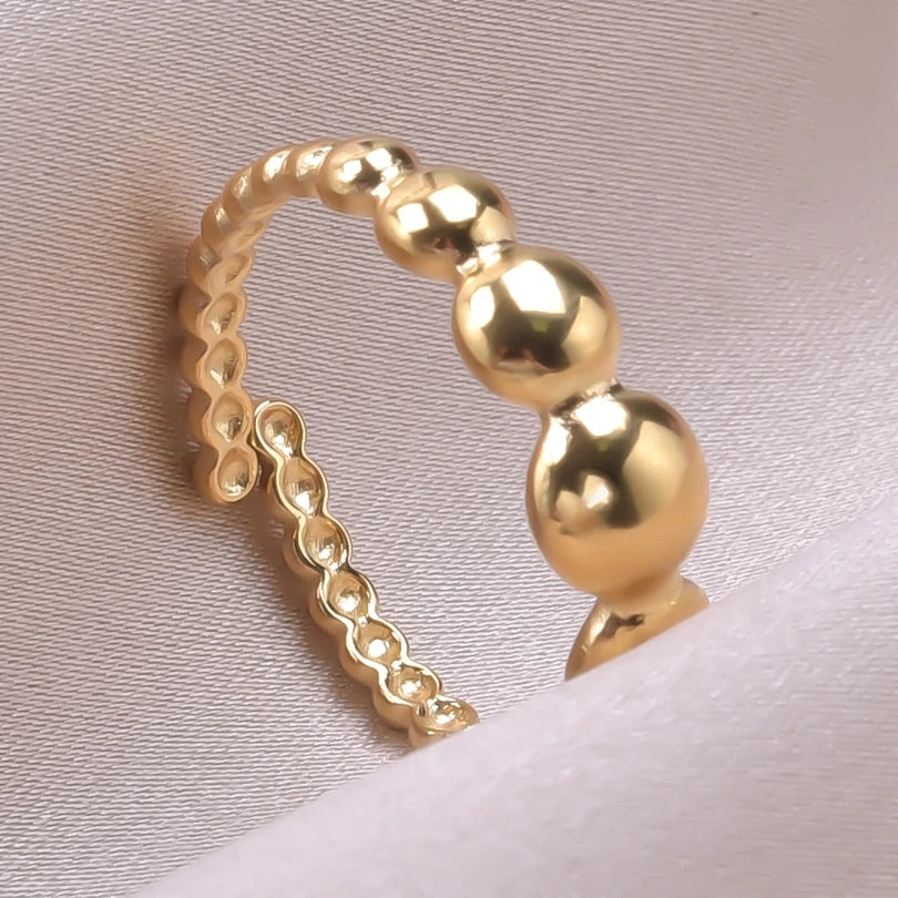 6pcs/lot Wholesale Various Chunky Rings Real Gold Plated Love Abstract DIY Shell Star Sun Bat Shaped Rings Women Jewelry Gifts