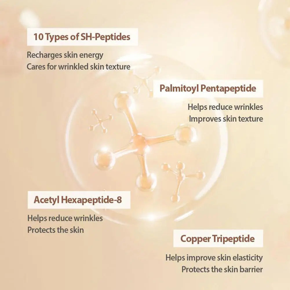 Deep Collagen Peptide Intensive Ampoule Essence Revitalizing Deep Moisturizing Glow Boosting Firming Nourishing Korean Skin Care