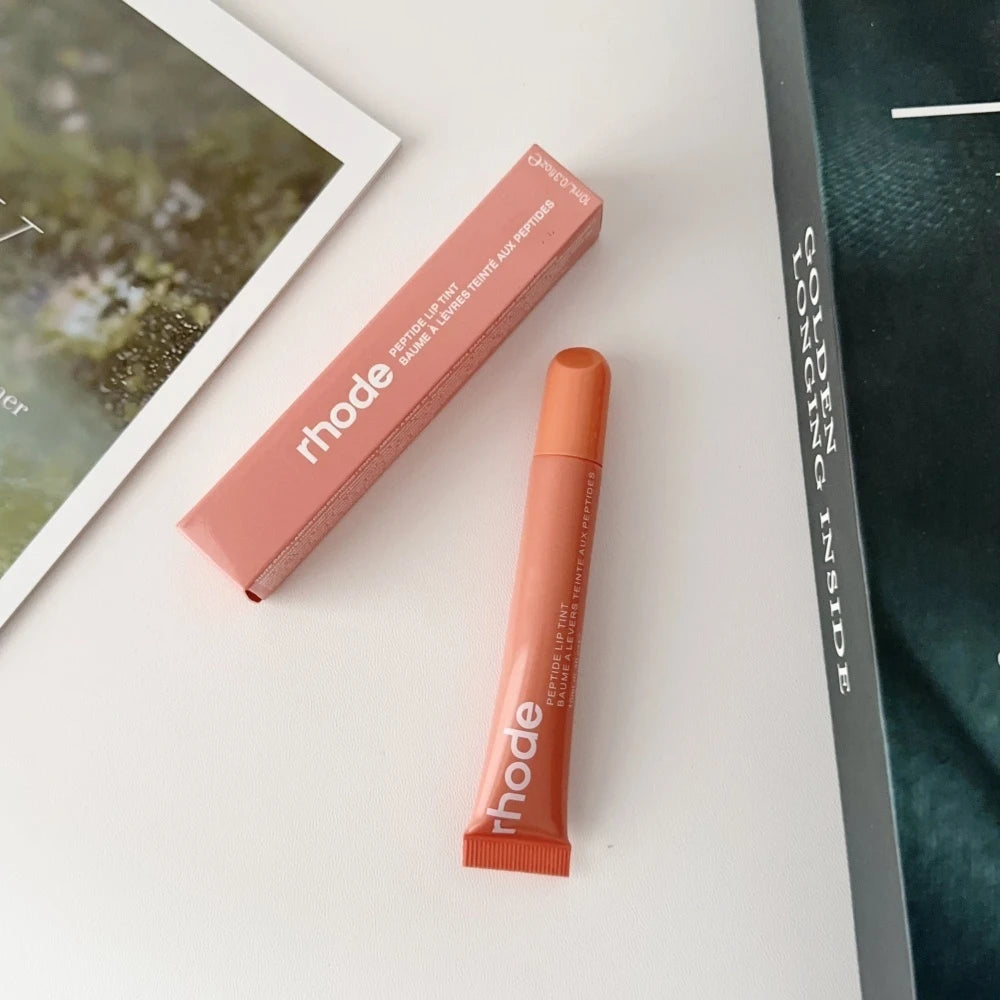 Rhode New Lip Stick Lip GlossesPocket Blush Lip Cheek Hydrating Glazing Mist Natural Rouge Powder Blush Cream Cheek Makeup Bag