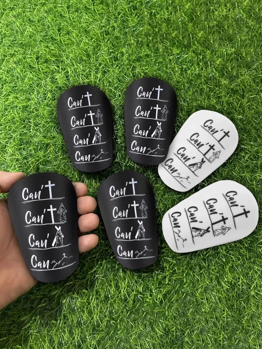 1 Mini Shin Pads Wear-resistant Shock Absorbing Soccer Leg Protector Football Training Shin Guards Soccer Training Shank Board