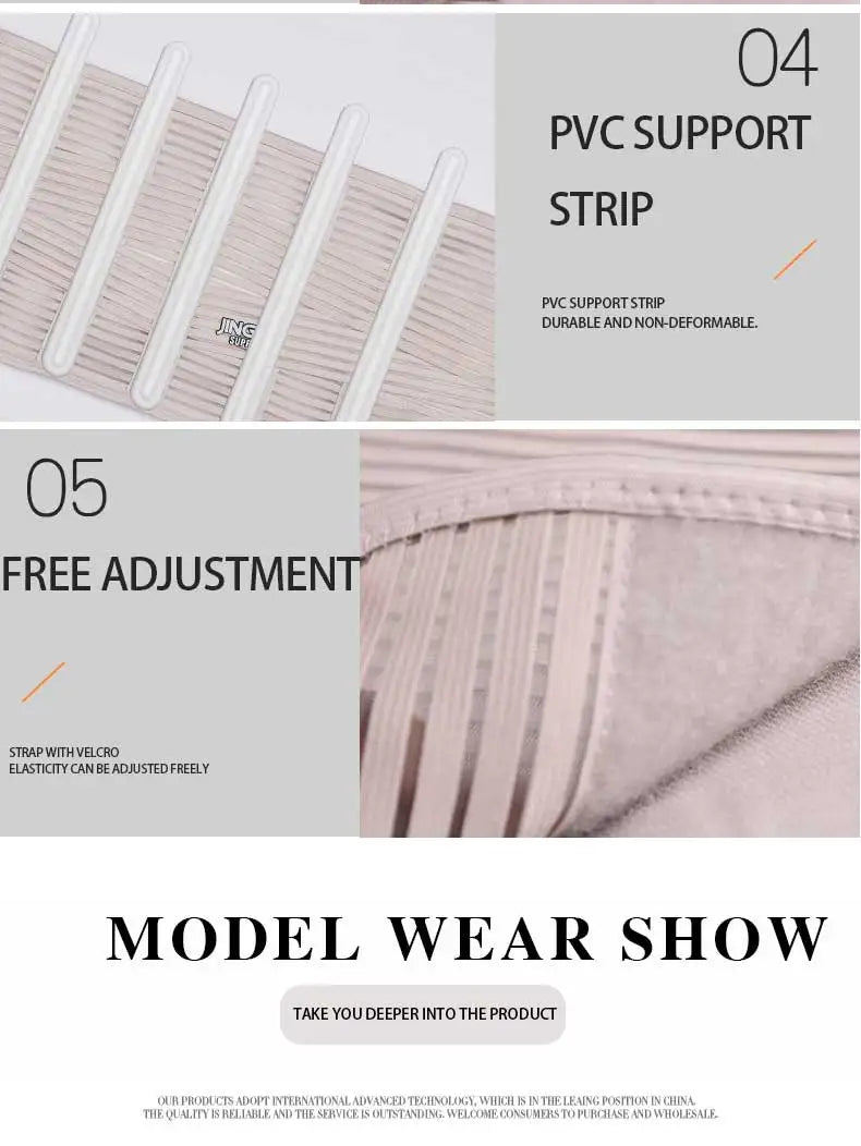 JINGBA SUPPORT Waist Trainer Body Shaper Abdominale Sports Lumbar Joint Protector Sports Fitness Sweat Belt Faja Hombre