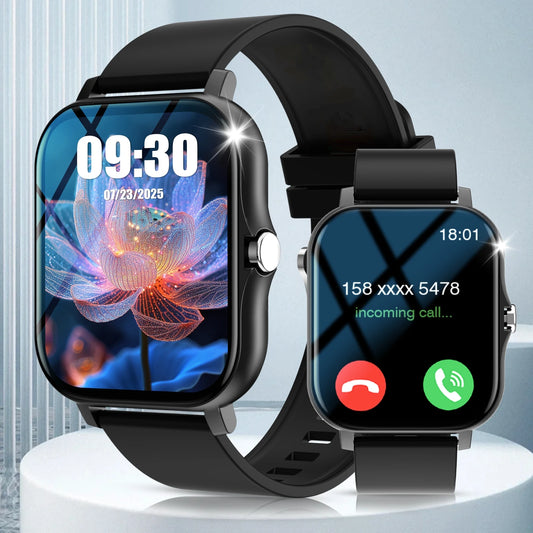 Smartwatch 2026 Man Smart Watch Woman Bluetooth Call Music Control Sport Step Information Display SMS Remind Calorie Alarm Clock