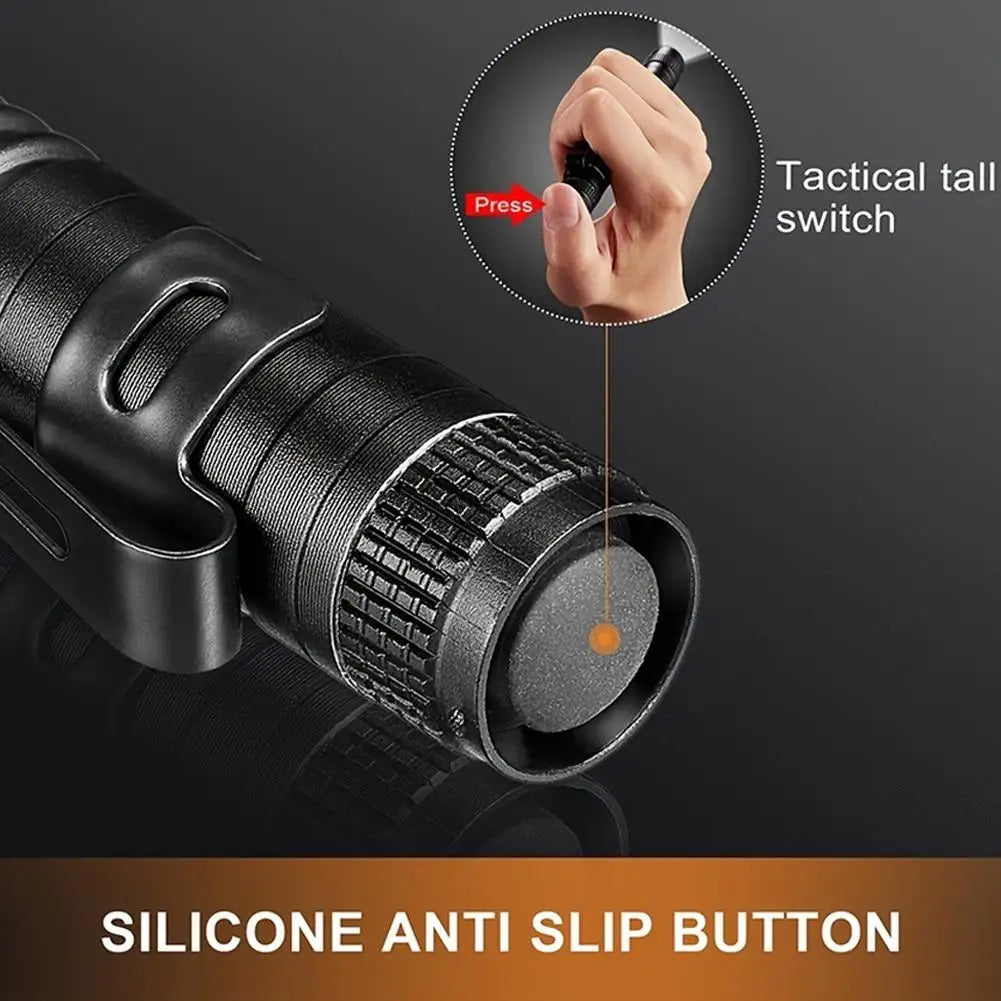 1000 Lumens COB Work Light Flashlight, Waterproof Mini Pocket Penlight for Repair, Outdoor, Emergency,Electrician