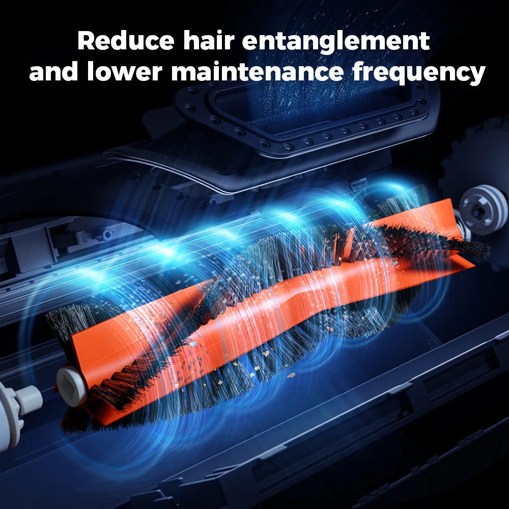 Durable Main Brush Part For Xiaomi Vacuum X10+/X20+/X20 Plus/S20+/S10 Plus For Dreame X30Ultra/L10s Ultra/X40Ultra/L20 Ultra