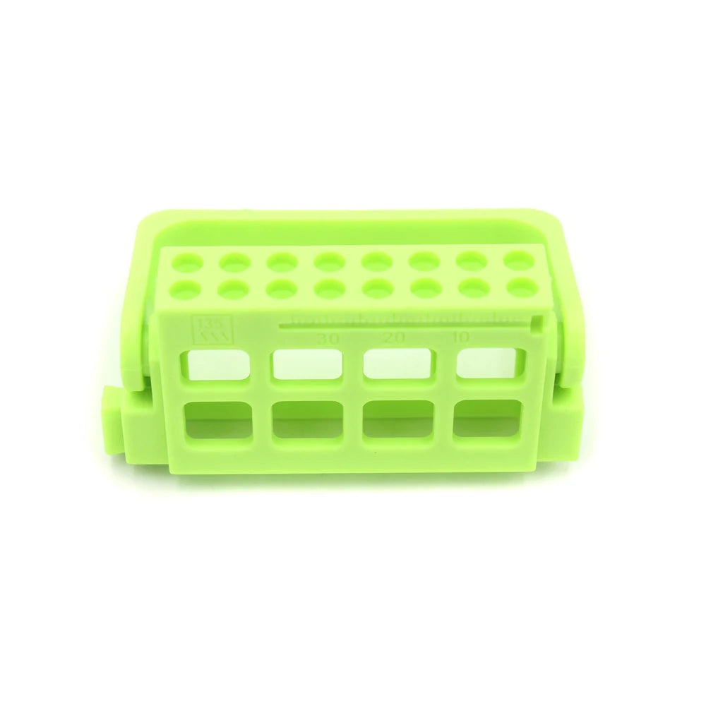 PIORPOY 8/16 Holes Dental Endo Root Canal File Holder Dispenser Block For Dentistry Files Drills Organizer Dentist Instruments
