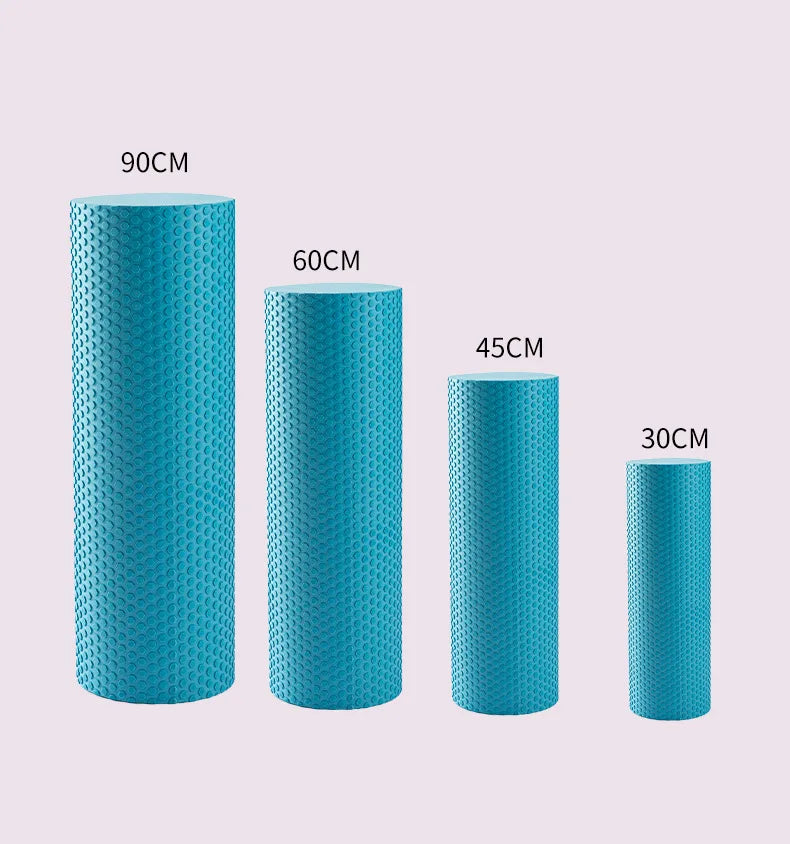 Eva Foam Roller 30/45/60cm Yoga Column Pilates Massage Roller Muscle Tissue Yoga Block Home Fitness Gym Sport Equipment