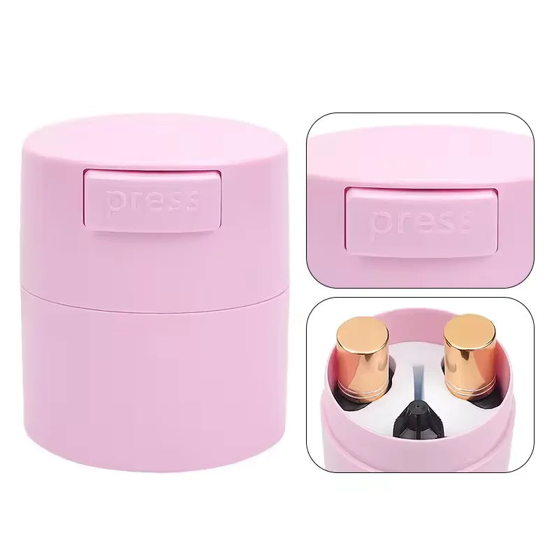 Eyelash Glue Storage Tank Container 3Color Adhesive Stand Sealed Jar Activated Carbon Storage Grafting False Lashes Beauty Tools