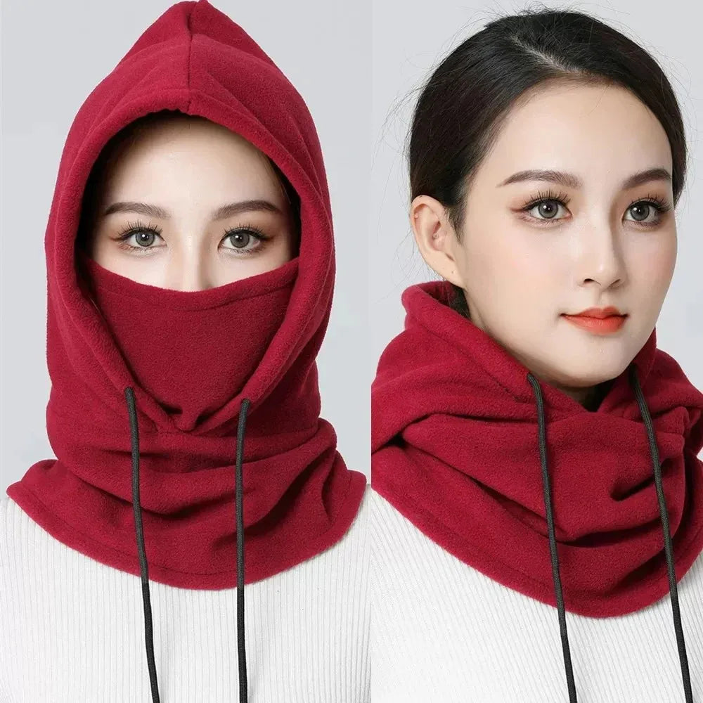 Winter Balaclava Face Mask Windproof Thermal Hooded Scarf for Skiing Cycling Fishing Cold Weather Sports Gear Christmas Gift