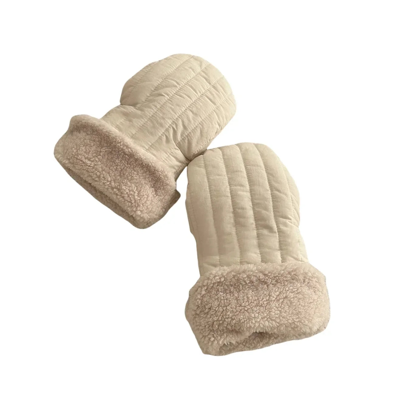 Winter Hand Muff Baby Stroller Mitten Winter Warm Stroller Accessories Gifts Black Waterproof Pram Stroller Warm Gloves Mitten