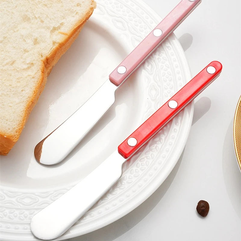 1 Piece 304 Stainless Steel Cheese Butter Knife Western Food Bread Jam Cream Knife Cutlery