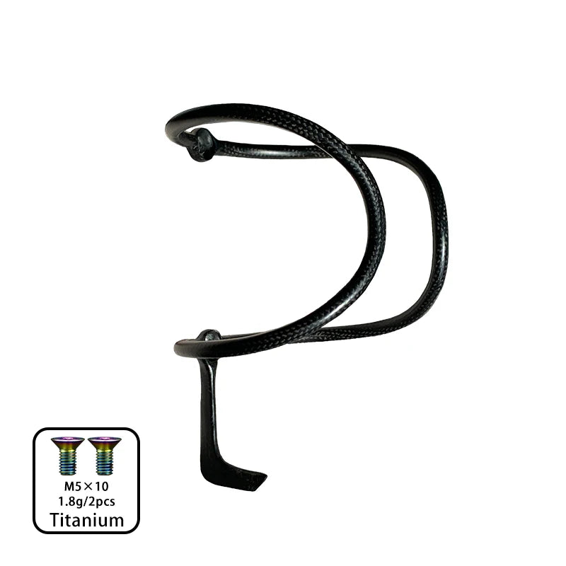 7/9g Ultralight Carbon Bottle Cage Bicycle Water Bottle Holder Road Bike MTB Matte/Glossy Cup Cycling Accessories Titanium Alloy