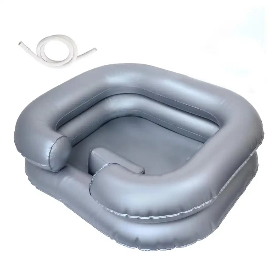 Inflatable Shampoo Basin - Portable Shampoo Bowl, Hair Wash Tub for Dreadlocks and at Home Sink Washing