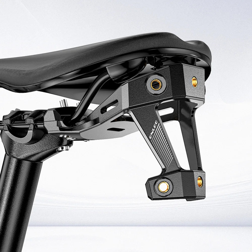 Bicycle Water Bottle Holder Adapter Lightweight Bike Saddle Bottle Cage Extension Bracket Cycling Rear Seat Kettle Mount Stand