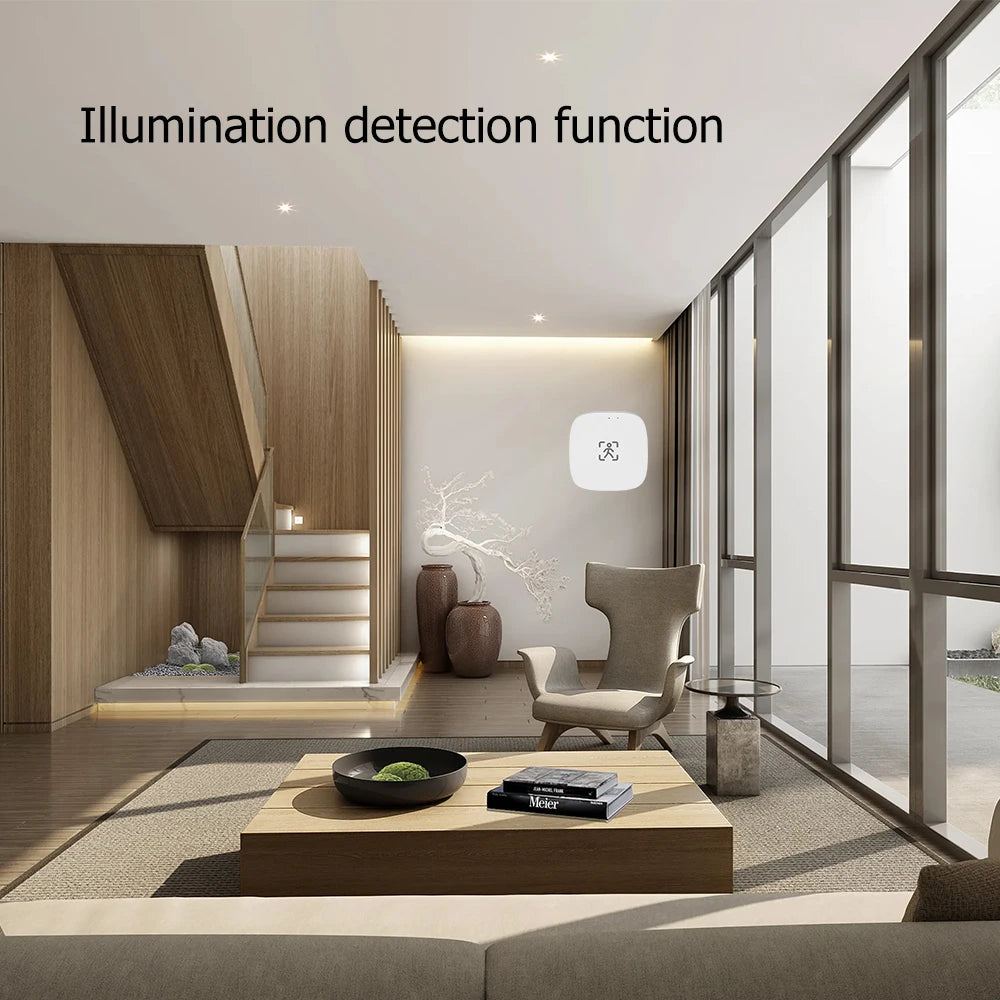 ZigBee Wifi 24G MmWave Radar Human Presence Motion Sensor With Luminosity/Distance Detection 5/110/220V Tuya Smart Life Home DIY