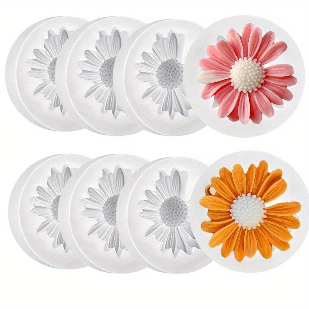 1 Piece 3D Elegant Rose Silicone Mold - Reusable Flexible Mold for Candles, Resin Art, Handmade Soap and Clay Making, Delicate Petal Design, Home Decoration, Valentine's Day Gift, Floral Shapes, Special Gift for Craft Enthusi