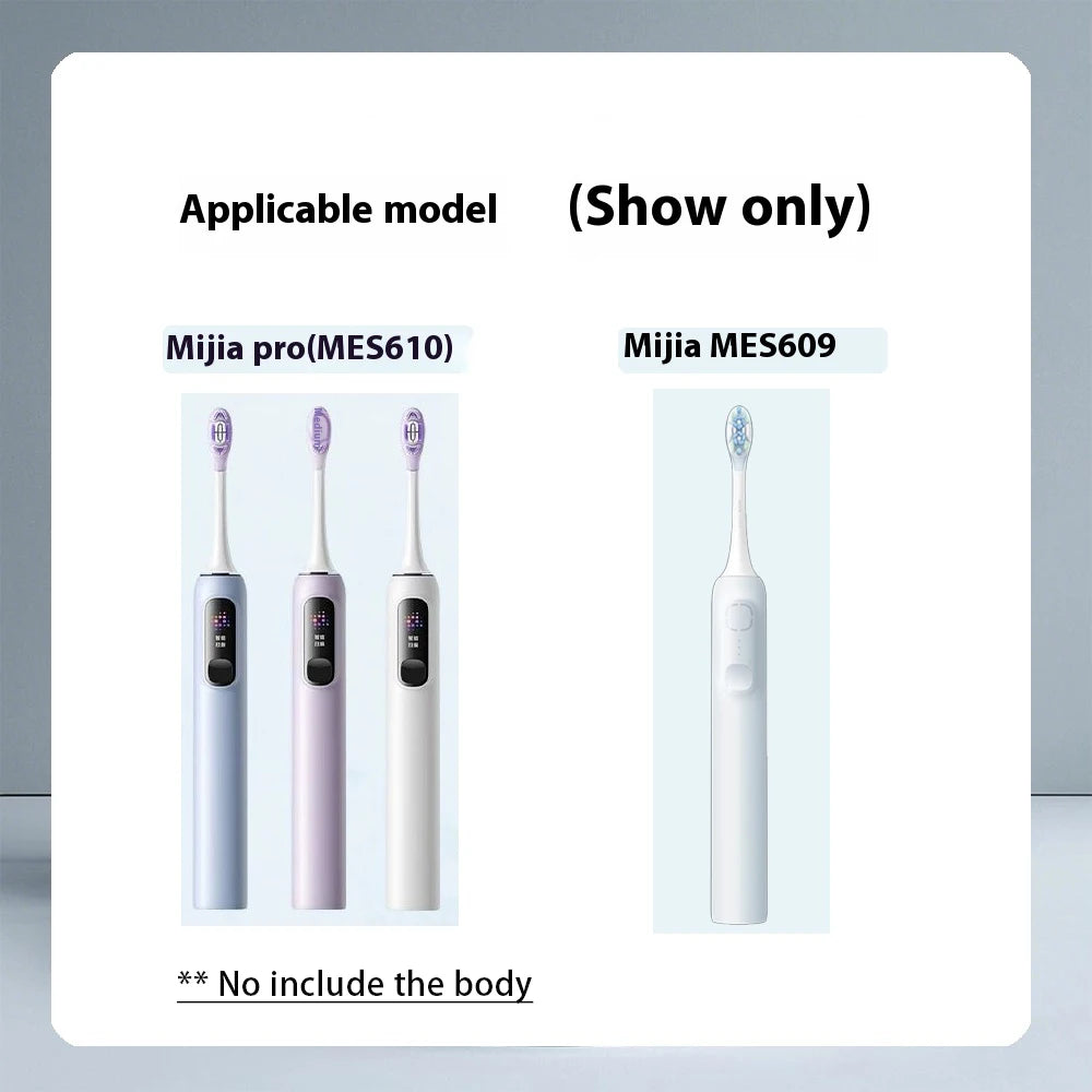 Replacement Brush Heads For XIAOMI MIJIA Pro MES610/MES609 Sonic Electric Toothbrush Dupont Bristle with Caps Sealed Pack