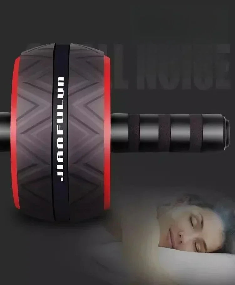 Ab Roller Wheel Non-Slip Abdominal Training Roller Core Workout Home Gym Fitness Equipment for Men Women