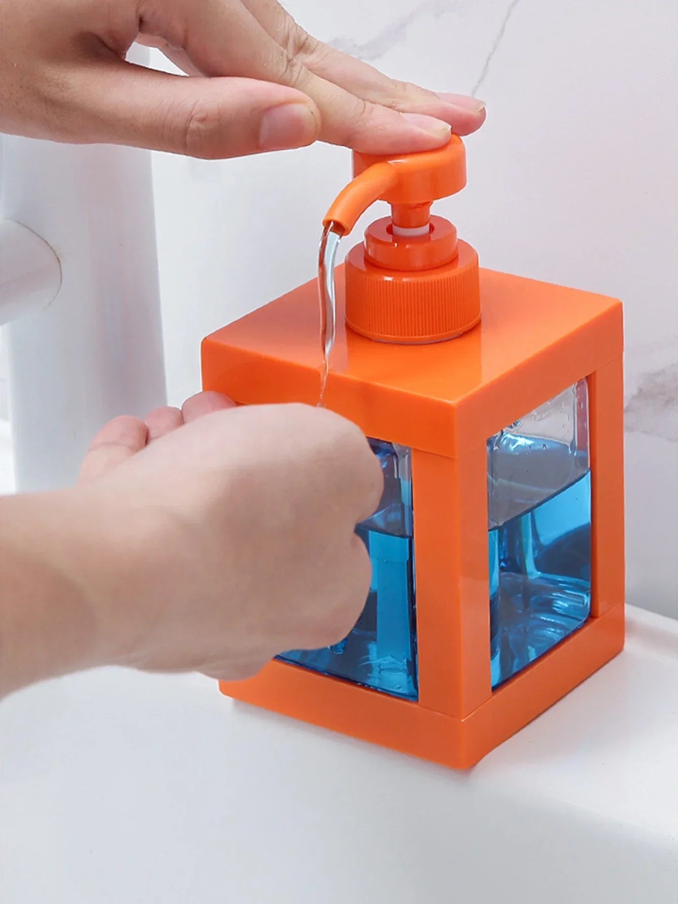 Kitchen Liquid Soap Dispenser 750/500/1000Ml Empty Pump Shampoo Bottle Dish Soap Container Bathroom Accessories