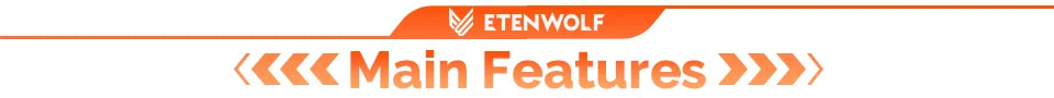 ETENWOLF AIR 3se Outdoor Air Pump Portable Inflator/Deflater for Sleeping Mats, Pool Floats, Camping Mats, Inflatable Pillows
