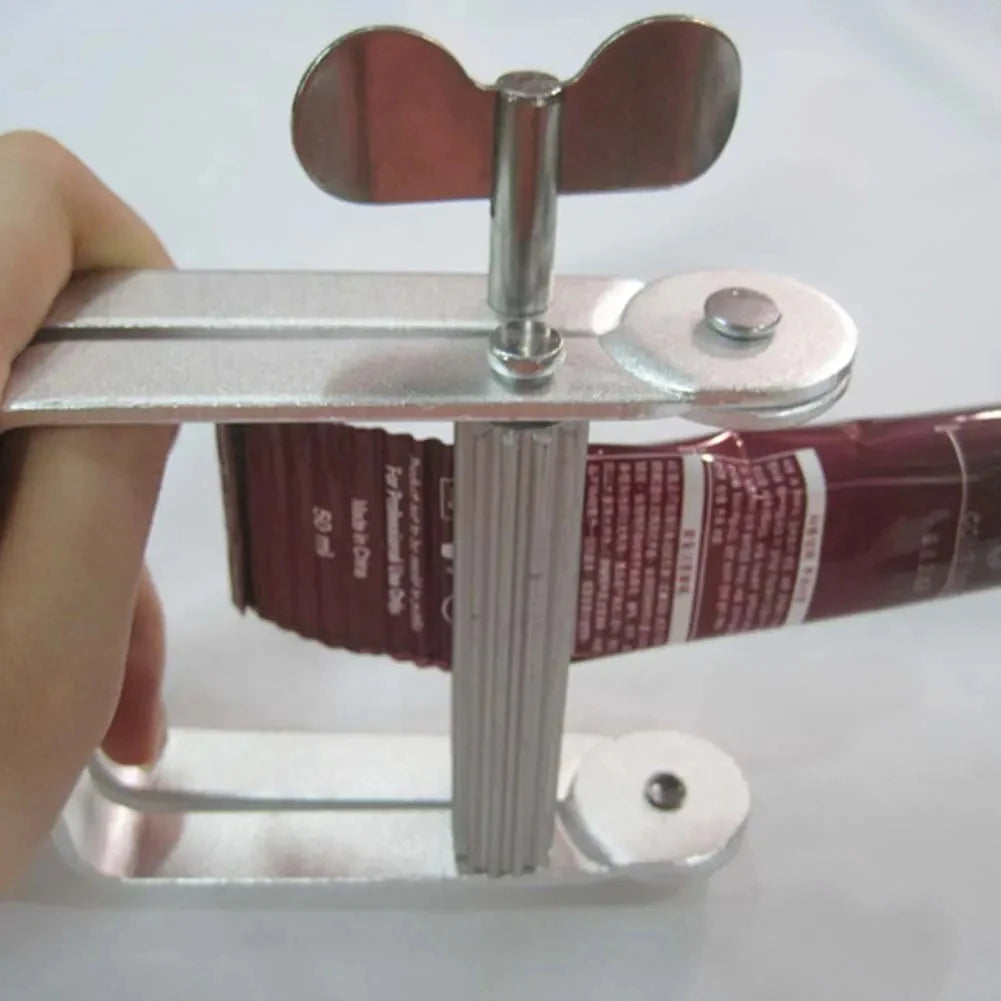 Aluminium Alloy Squeezer Toothpaste Dispenser Tube Wringer Hand Roller Tool
