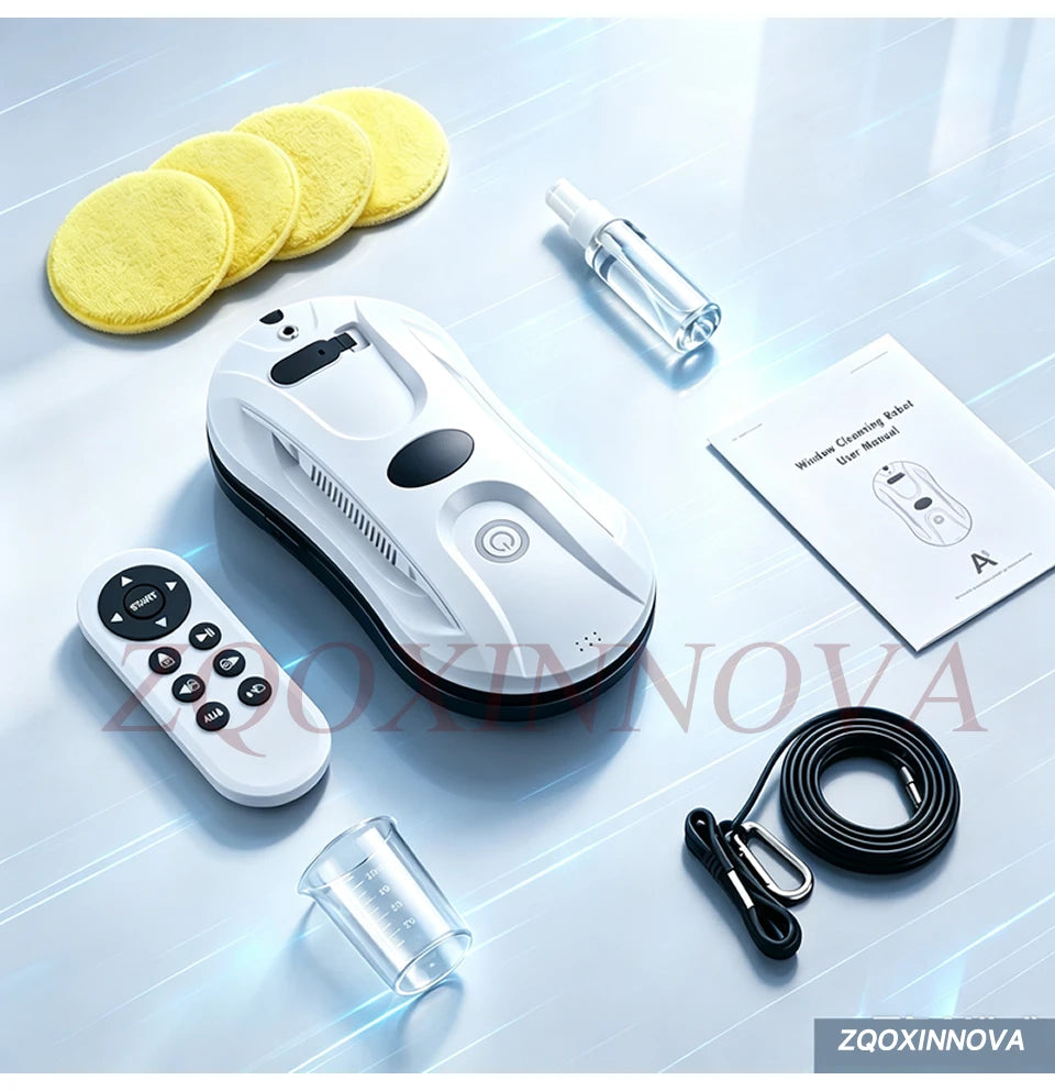 55 Newton UPS Vacuum Cleaner Electric Glass Washer with Smart Home Appliance Smart Floor Mops Electric Window Cleaning Robot