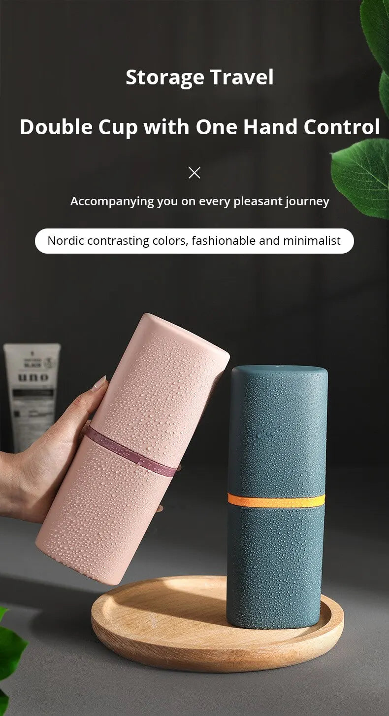 1pc Toothbrush Travel Case Travel Toothbrush Holder Case Portable Travel Toothbrush Case For Traveling Camping Business Trip