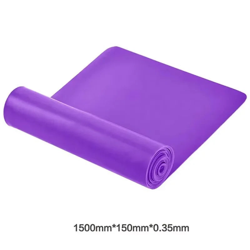 Resistance Bands Exercise Physical Therapy Bands Yoga Pilates Pull Strap for Home Gym Fitness Stretching Strength Training