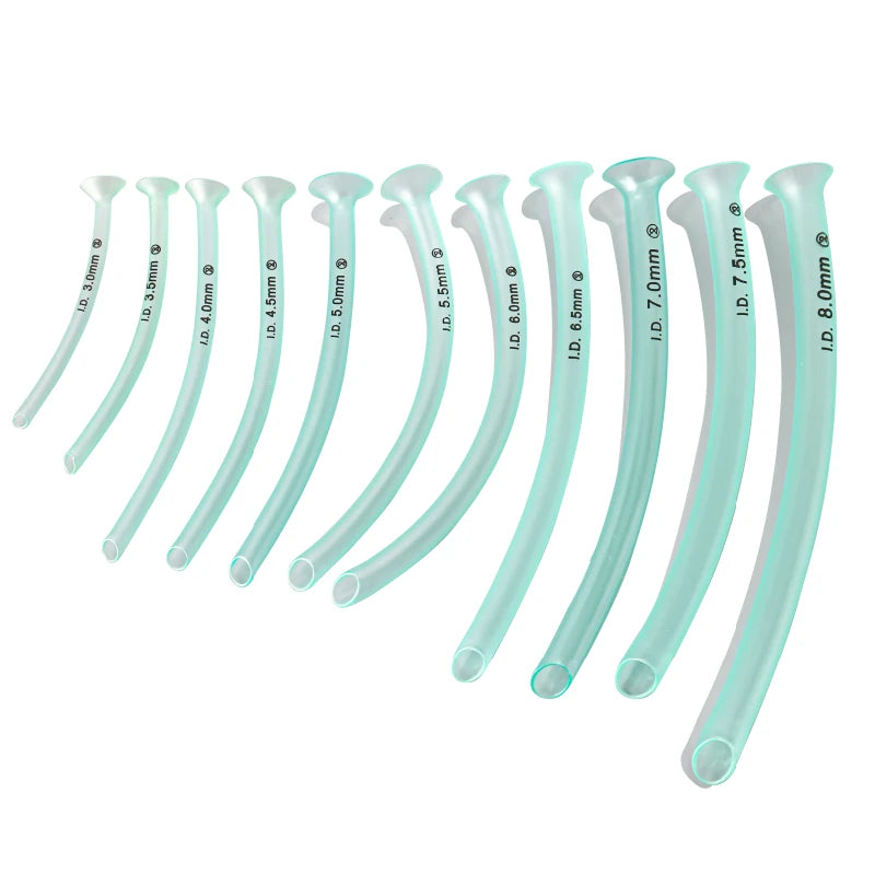 5PCS/12PCS Nasopharyngeal Airway Nasal Pharyngeal Duct Health Care Tool Accessory Help Sleeplessness For Emergency First Aid