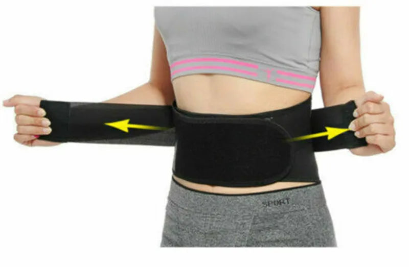 Adjustable Waist Support Self Heating Magnetic Therapy Waist Support Belt Lumbar Brace Massage Band Waist Posture Pain Relief
