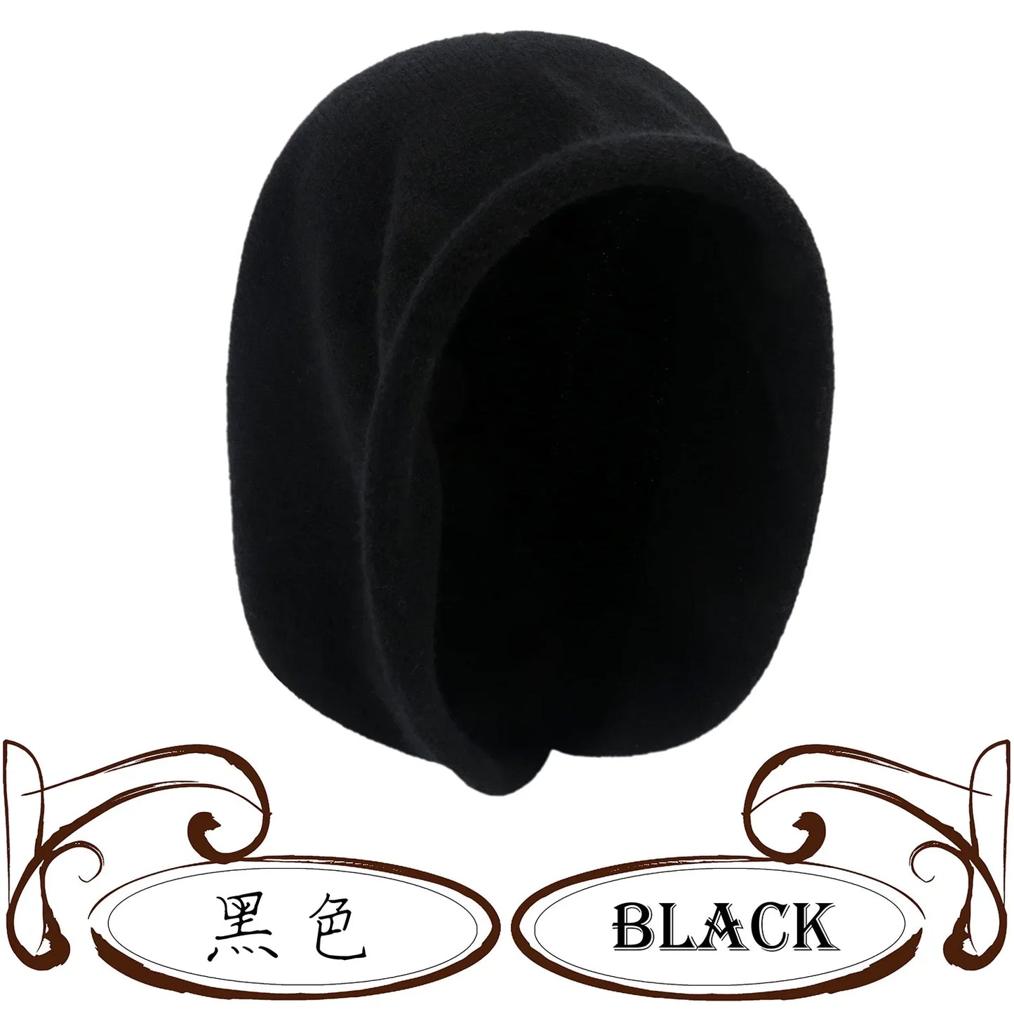 Fashion Women Winter Scarf Hat Set Knitted Cap Warm Balaclava Skullies & Beanies