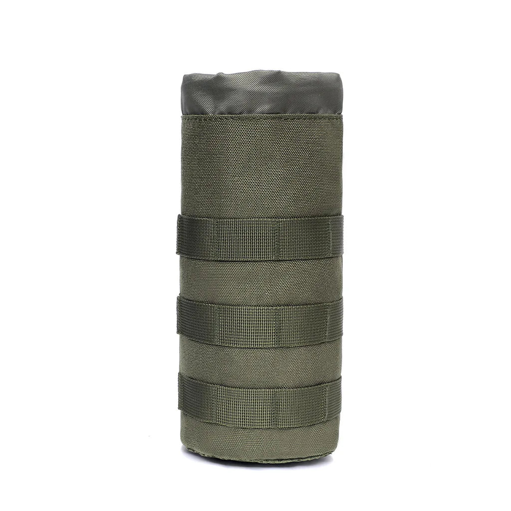 Travel Tactical Molle Water Bottle Bag Pouch Holder Camping Hiking Cycling Fishing Hunting Water Bottle Kettle Carrier
