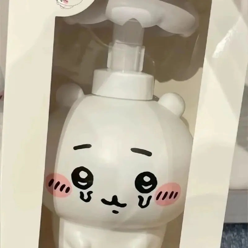 Jiyi Mushroom Shaped Portable Travel Bottles Cute Hand Sanitizer Shower Gel Dispenser Refillable Empty Containers for Home Bathr