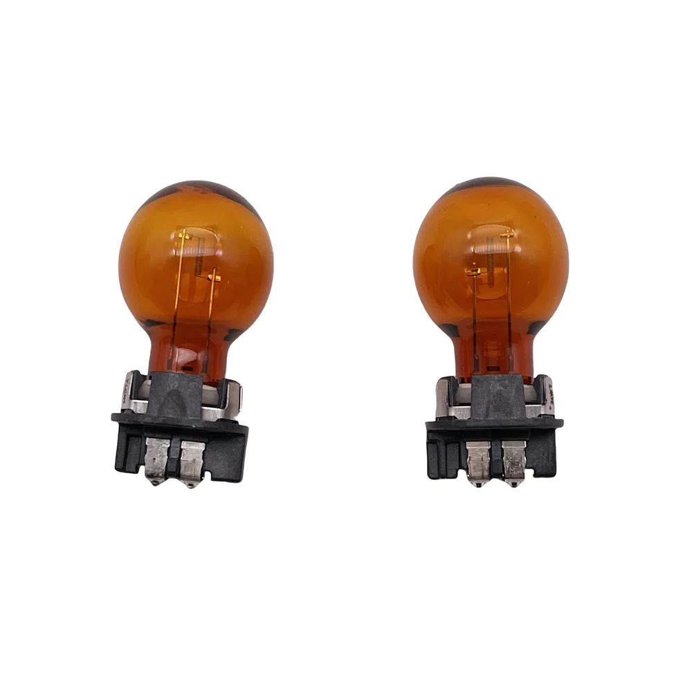 PWY24W 2PCS Original Halogen Lamp For Audi A3 A4 A5 Q3 Q7 VW Golf CC MK7 Amber Front Turn Signal Lights WP3.3x14.5-4 Auto Lamp