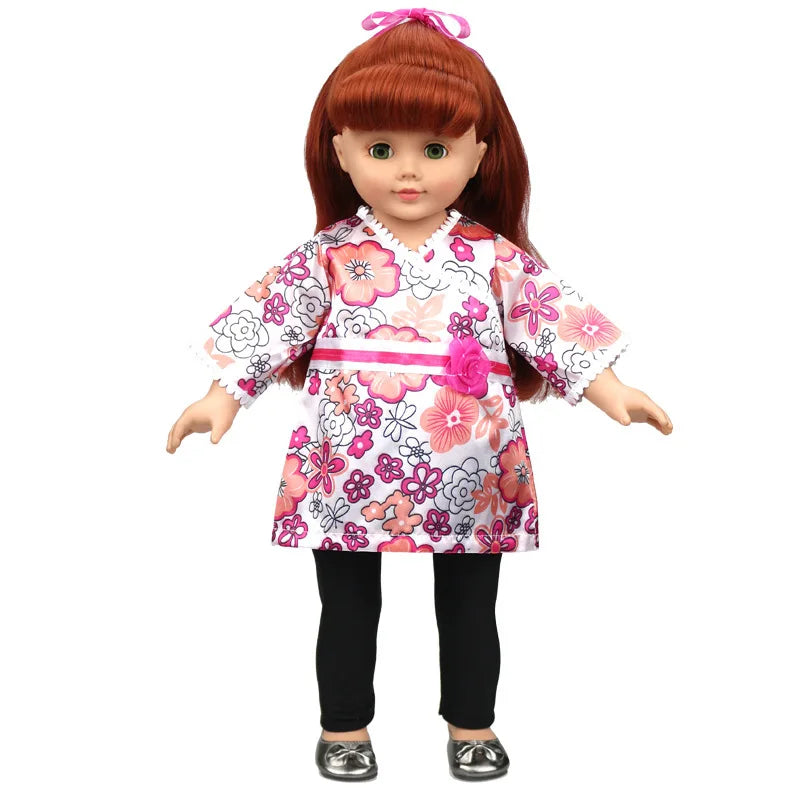 Winter Doll Clothing 43cm Newborn Doll down Jacket Suitable for 14-18 Inch Newborn Doll 1pc Coat Christmas Birthday Gift