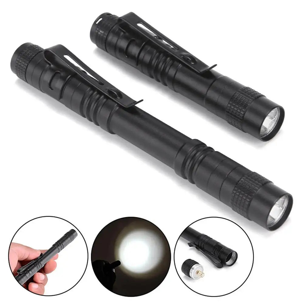 1000 Lumens COB Work Light Flashlight, Waterproof Mini Pocket Penlight for Repair, Outdoor, Emergency,Electrician