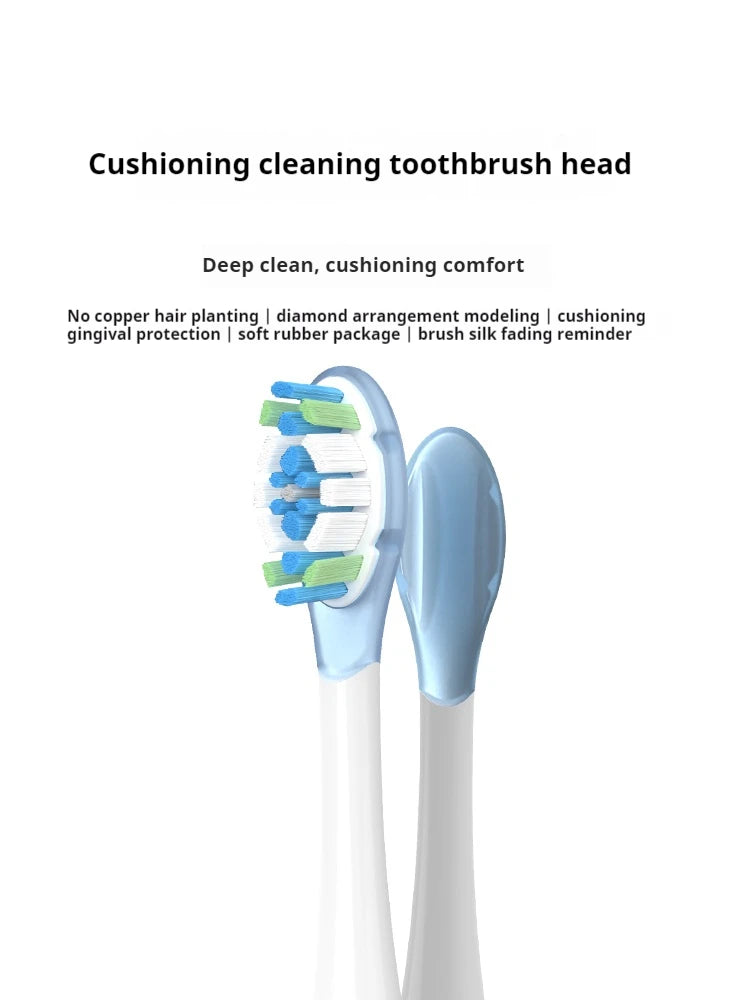 Replacement Brush Heads For XIAOMI MIJIA Pro MES610/MES609 Sonic Electric Toothbrush Dupont Bristle with Caps Sealed Pack