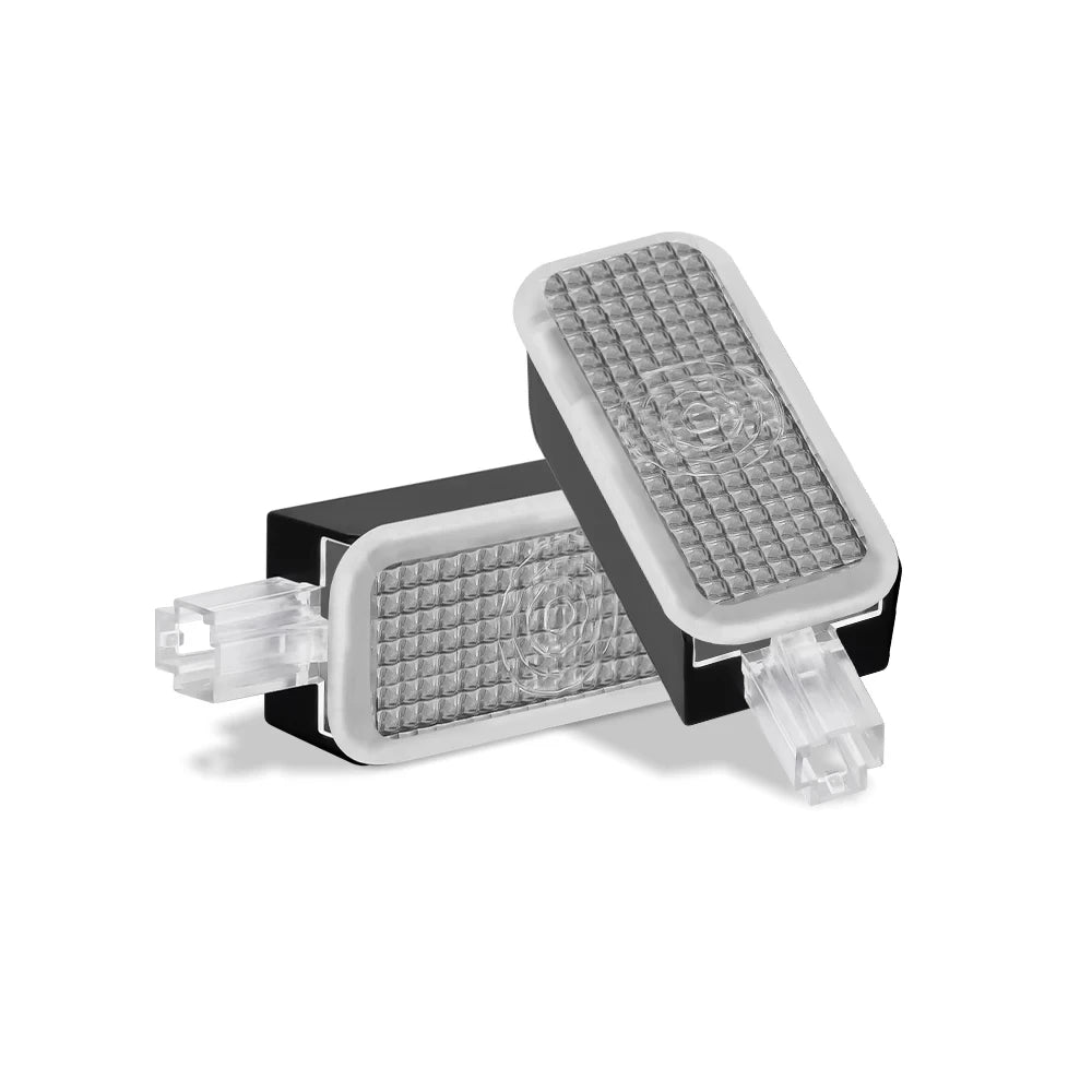 For Audi A1 A3 8P A4 B5 B6 Q5 A6 A5 LED Car Footwell Lamps Touch Sensing Atmosphere Lights Auto Interior Decoration Accessories
