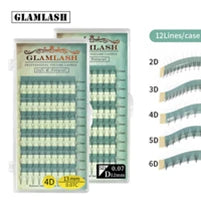 GAHAMACA Eyelash Extension 0.07mm C/D/L/LU Curl Lash 3dW-Shape Eyelashes Extension Natural Soft Premade False Lashes ﻿Wholesaled