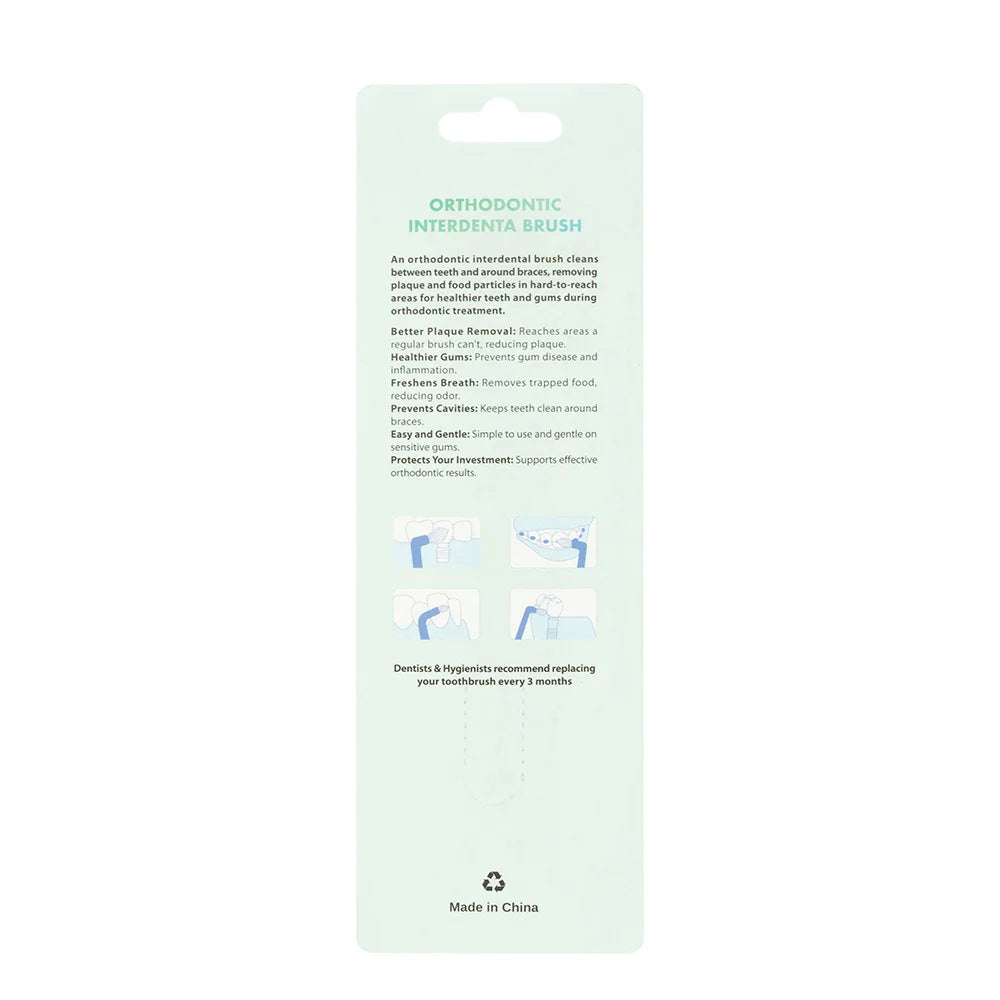Soft Hair Implant Interdental Brush Single-Beam Soft Teeth Cleaning Toothbrush Oral Care Tool Small Head