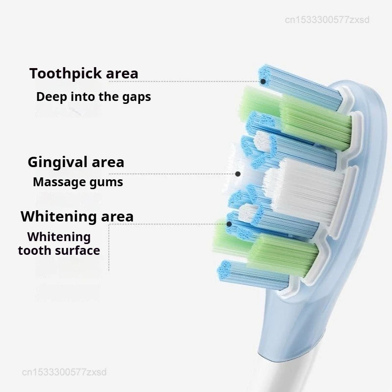 Original Mijia Oscillation Electric Toothbrush Brush Head Sonic Vibration Electric Toothbrush Head Cleaning Accessories