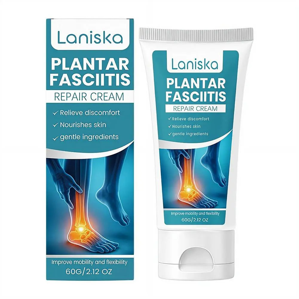 Natural Plantar Fasciitis Relief Cream for Heel Spurs Achy Feet Treatment Legs Gel Cream Cooling Refreshing Moisturizing Care