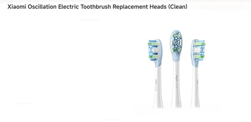 Original Mijia Oscillation Electric Toothbrush Brush Head Sonic Vibration Electric Toothbrush Head Cleaning Accessories