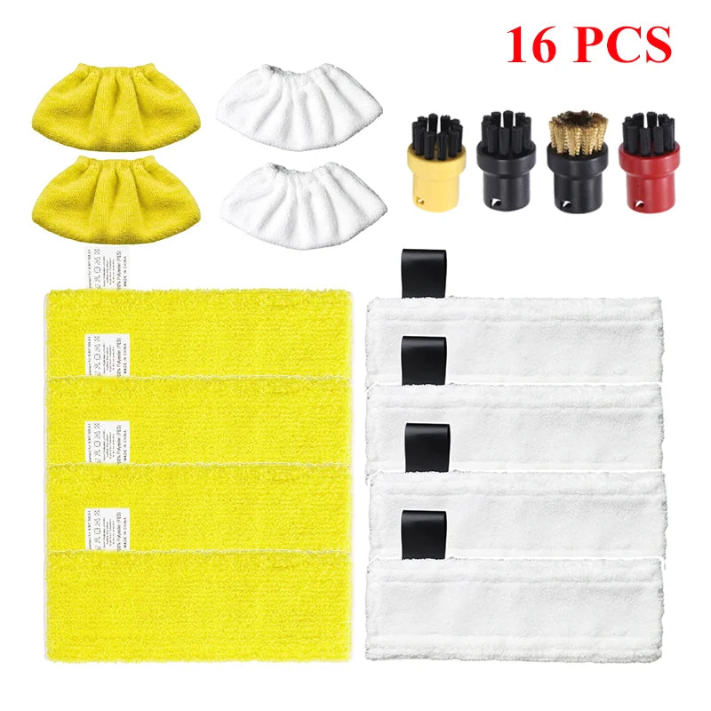 【New】Microfiber Mop Cloths For Karcher Easyfix C1 SC2 SC3 SC4 SC5 SC7  Handheld Vacuum Cleaner Pad Cover Steam Mop Accessories